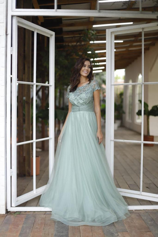 Green Tulle Dress